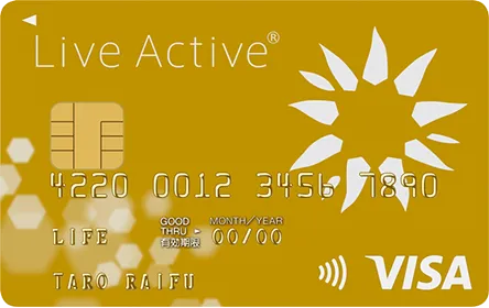 Live Active(R) Visa Gold Card