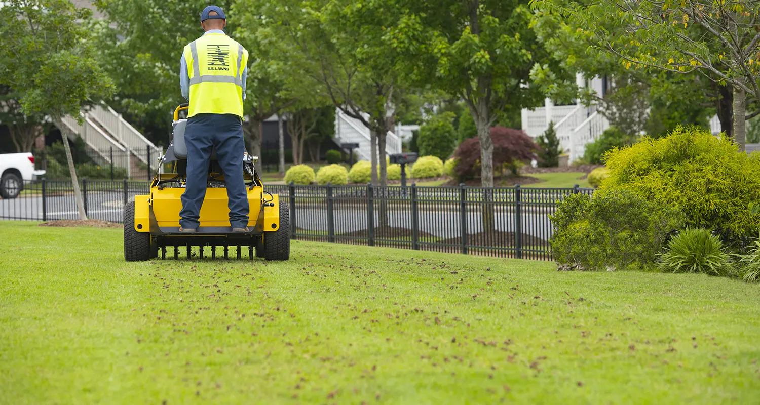 Boost Your Lawn's Health with Professional Aeration and Dethatching Service